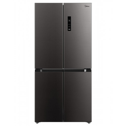 FRIGORIFICO 4 PUERTAS MIDEA NOFROST INVERTER CLASE E 178X84CM INOX