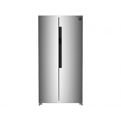 Frigorífico americano - Infiniton SBS-456A78XEL, No Frost, 177.5 cm Altura, 410 l, Inverter, 40 dB(A), Fresh Zone, Bi-Zona Indoor, Inox