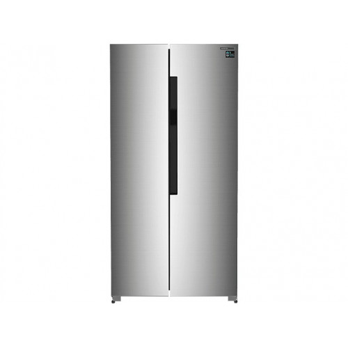 Frigorífico americano - Infiniton SBS-456A78XEL, No Frost, 177.5 cm Altura, 410 l, Inverter, 40 dB(A), Fresh Zone, Bi-Zona Indoor, Inox