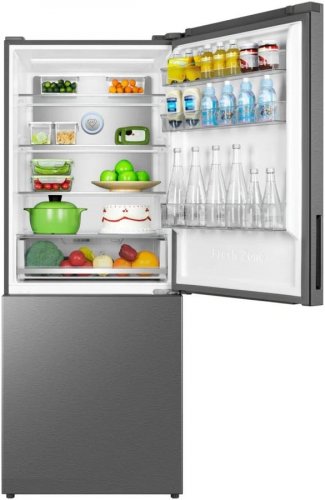 Frigorífico Combi 185x70 No Frost TCL RP417BXE0 Inox Clase E