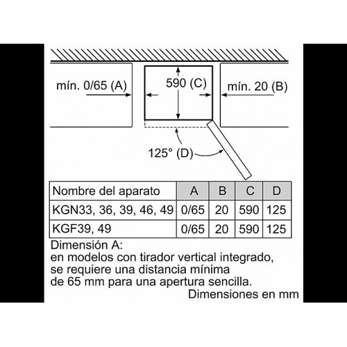 Frigorífico Combi Balay 3KFE362WI