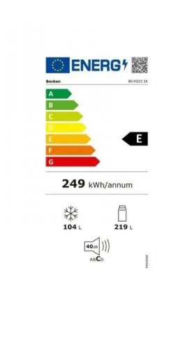 Frigorífico Combi Becken BC4322 IX