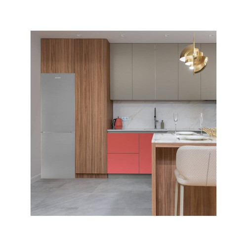 Frigorífico Combi BECKEN Boostcooling BC4322 IX (No Frost - 185 cm - 323 L - Inox)