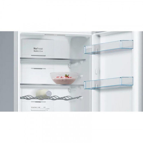 Frigorífico Combi Bosch KGN36VIDB Total No Frost 186cm 326L D Inox Alarma Puerta EasyAccess