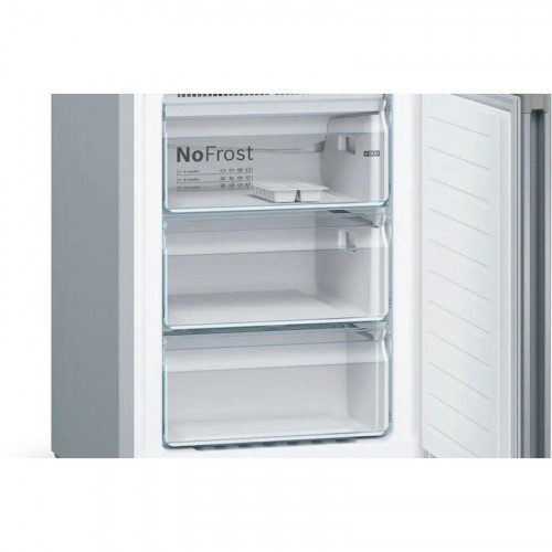 Frigorífico Combi Bosch KGN36VIDB Total No Frost 186cm 326L D Inox Alarma Puerta EasyAccess