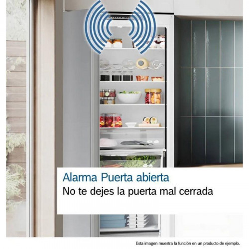 Frigorífico Combi Bosch KGN36VIDB Total No Frost 186cm 326L D Inox Alarma Puerta EasyAccess