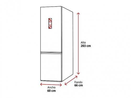 Frigorífico combi - Bosch KGN39VIEB, Total NoFrost, 203 cm, 368 l, Cajón VitaFresh, Perfect Fit, Acero antihuellas