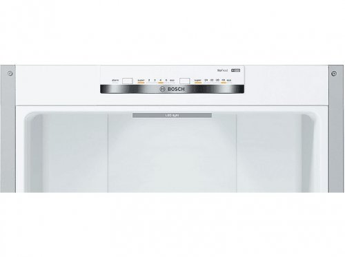 Frigorífico combi - Bosch KGN39VIEB, Total NoFrost, 203 cm, 368 l, Cajón VitaFresh, Perfect Fit, Acero antihuellas