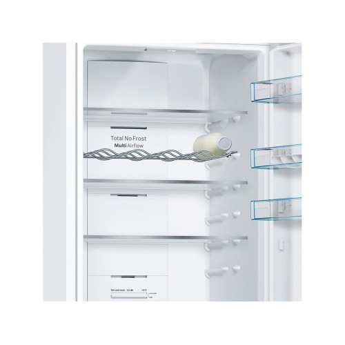 Frigorífico Combi BOSCH KGN39VWDC (No Frost - 203 cm - 368 L - Blanco)