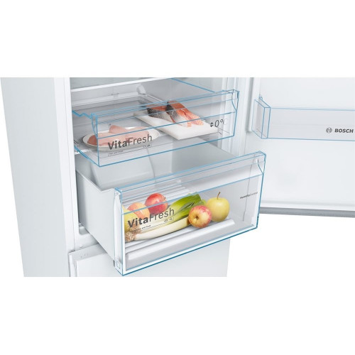 Frigorífico Combi BOSCH KGN39VWDC (No Frost - 203 cm - 368 L - Blanco)