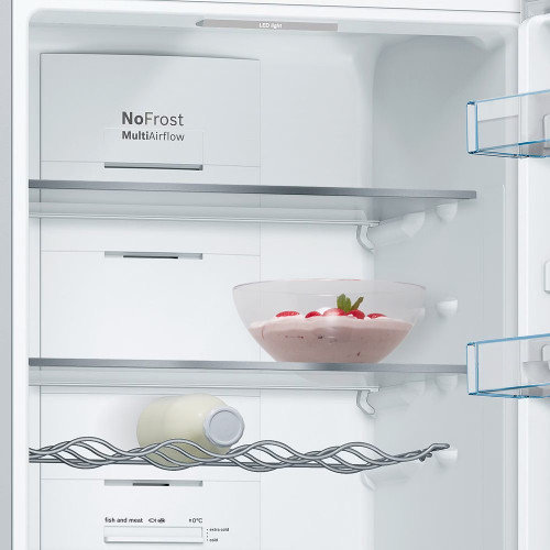 Frigorífico Combi Bosch No Frost - KGN36VLED Acero mate