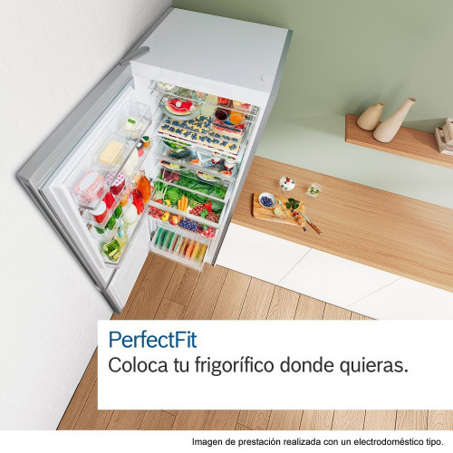 Frigorífico Combi Bosch No Frost - KGN36VLED Acero mate