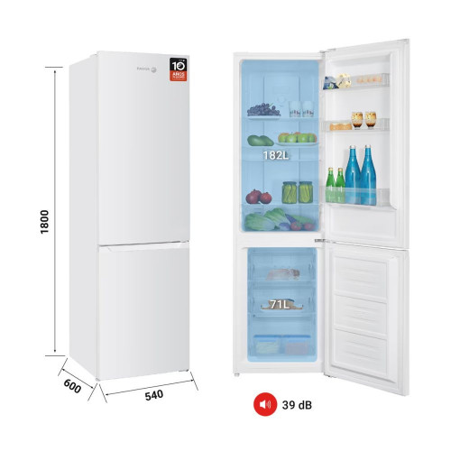 Frigorífico combi Fagor Classic Total No Frost - 3FFK-5527 Blanco