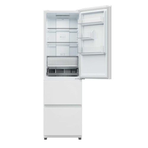 Frigorífico Combi Haier Total No Frost 3D 55 Series 3 - HTR3518ENMW Blanco