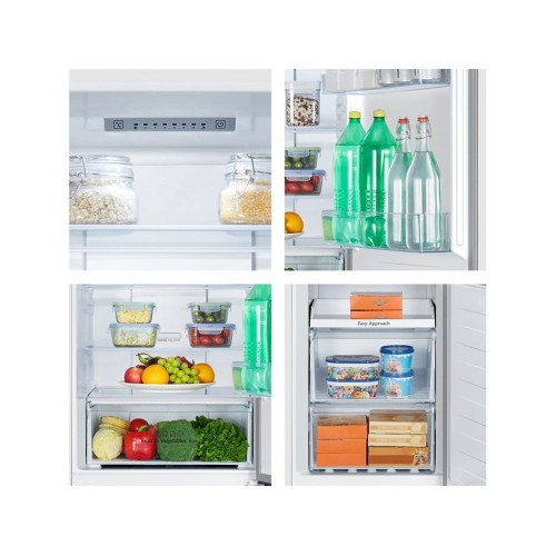 Frigorífico Combi HISENSE RB390N4AWE (No Frost - 186 cm - 304 L - Blanco)