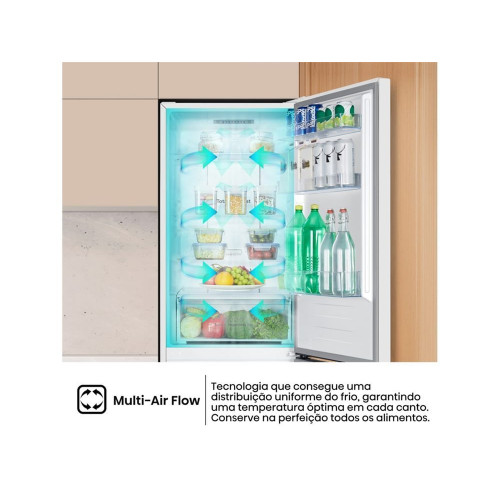 Frigorífico Combi HISENSE RB390N4AWE (No Frost - 186 cm - 304 L - Blanco)