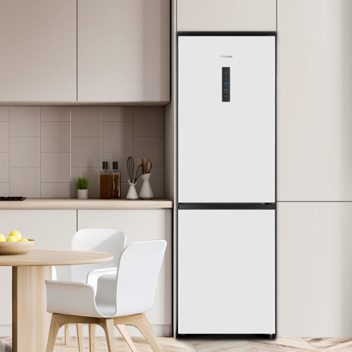 Frigorífico combi Hisense Total No Frost, Multi AirFlow - RB390N4BWC Blanco