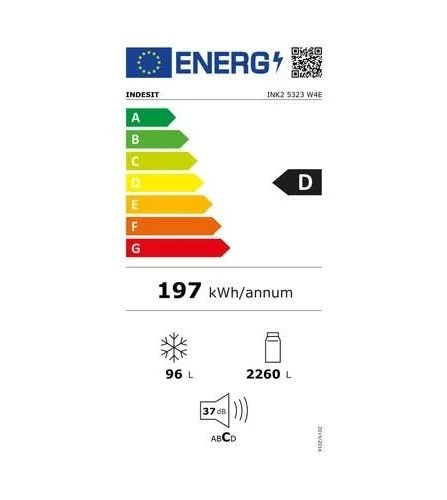 Frigorífico Combi Indesit INK2 5323 W4E