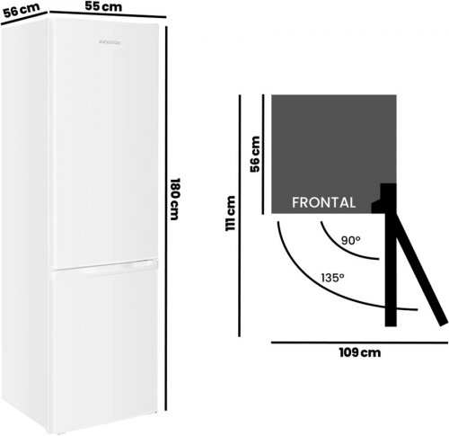 Frigorífico Combi Infiniton FGC-262C80BEP