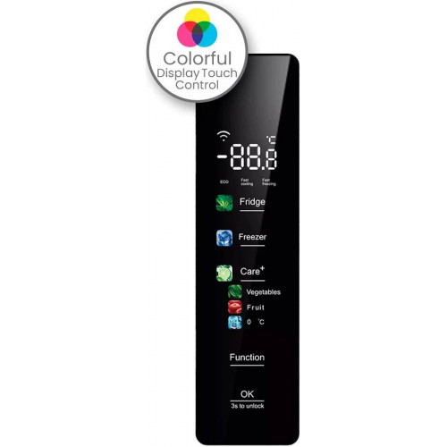 Frigorífico combi Infiniton FGC-403C20BDG No Frost 200 cm