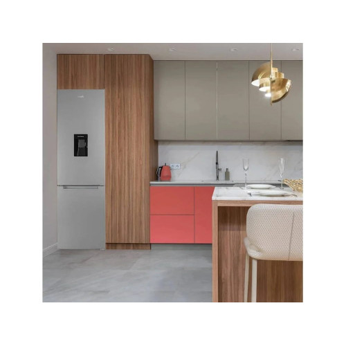 Frigorífico Combi KUNFT KC8030N SL (Estático - 180 cm - 264 L - Gris)