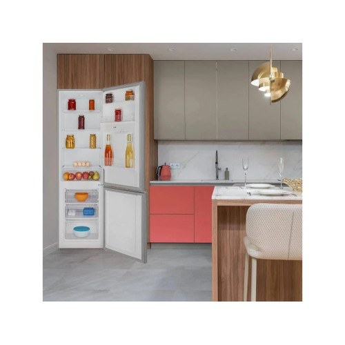 Frigorífico Combi KUNFT KC8030N SL (Estático - 180 cm - 264 L - Gris)
