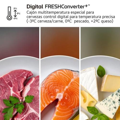 Frigorífico combi LG GBBS322CPY