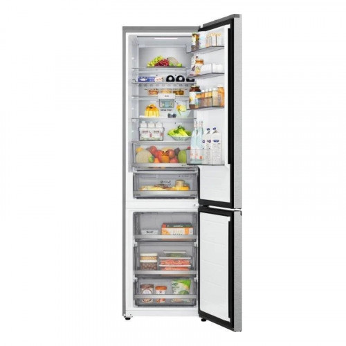 Frigorífico Combi LG GBBS727CMB Total No Frost 203 cm 375 L C Plata WiFi