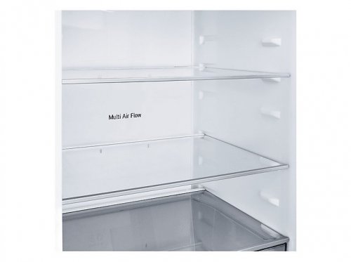 Frigorífico combi - LG GBBSJ21DPY, No Frost, 203 cm, 375 l, DoorCooling+™, Multi Air Flow, Plata