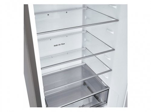 Frigorífico combi - LG GBBSJ21DPY, No Frost, 203 cm, 375 l, DoorCooling+™, Multi Air Flow, Plata