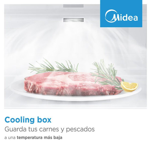 Frigorífico combi Midea Total No Frost - MDRB489FGE01OE Blanco