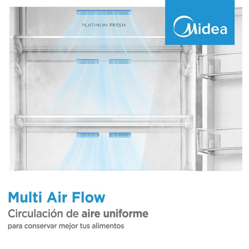 Frigorífico combi Midea Total No Frost - MDRB489FGE01OE Blanco