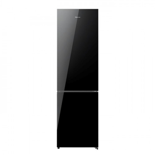 Frigorífico Combi No Frost Hisense 336L 200cm Cristal Negro Clase D