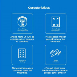 Frigorífico Combi Samsung RB34C602DSA