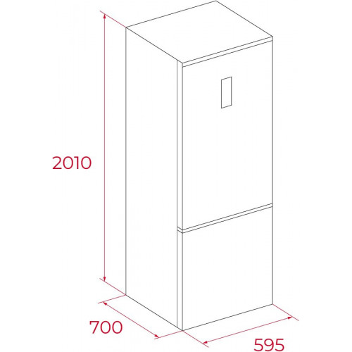 Frigorífico Combi Teka RBF 68670
