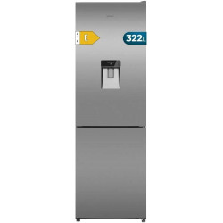 Frigorífico Combi Total No Frost de 322L Bolero CoolMarket Combi 322i WD Inox E. 185,5x59,5cm Cecotec