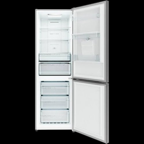 Frigorífico Combi Total No Frost de 322L Bolero CoolMarket Combi 322i WD Inox E. 185,5x59,5cm Cecotec