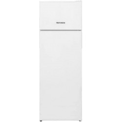 Frigorífico de 2 puertas 160cm 54cm Clase E Telefunken TLKF65W Blanco