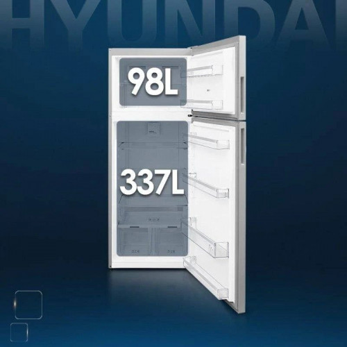 Frigorífico de 2 Puertas Hyundai HF183700ENFX Alto 183cm X 70cm