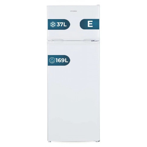 Frigorífico Dos puertas Hyundai hfg14355e01 Altura 143 cm