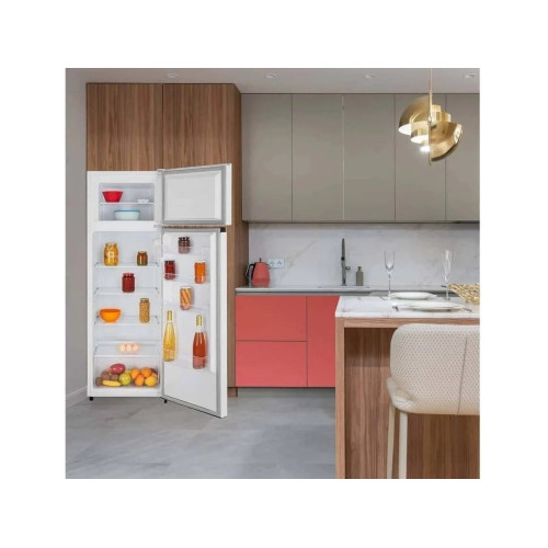 Frigorífico KUNFT KDD9133 WH (Estático - 161 cm - 243 L - Blanco)