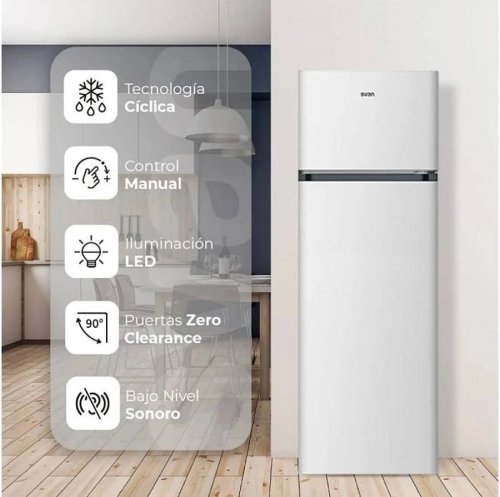 Frigorífico Svan SF165501E E Blanco
