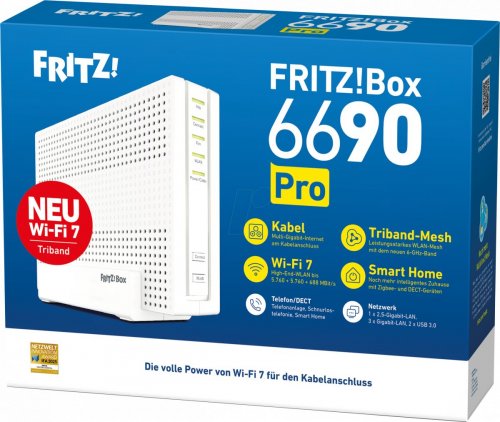 FRITZ!Box 4630 - WLAN-Router - Wi-Fi7