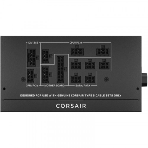 Fuente de Alimentación Corsair RM1000x Shift 1000W Gold Modular ATX 3.1 ventilador ajustable