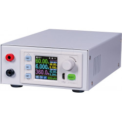 FUENTE DE ALIMENTACIÓN DE LABORATORIO, 0 - 60 V, 0 - 6 A,