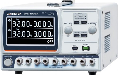 Fuente de alimentación de laboratorio, 212 W, 0 - 32 V, 0