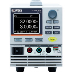 Fuente de alimentación de laboratorio, 96 W, 0 - 32 V, 0