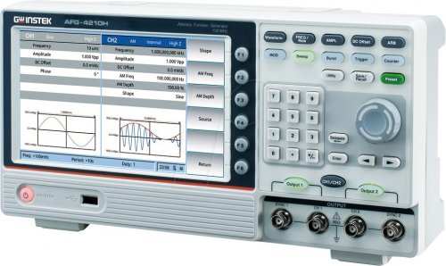 Function generator, arbitrary, dual-channel, 1 µHz, 25 MHz