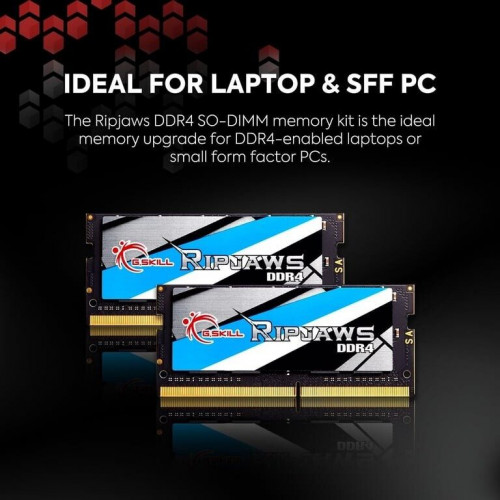 G.Skill Ripjaws 32GB Kit DDR4 PC4-19200 CL16 (F4-2400C16D-32GRS)