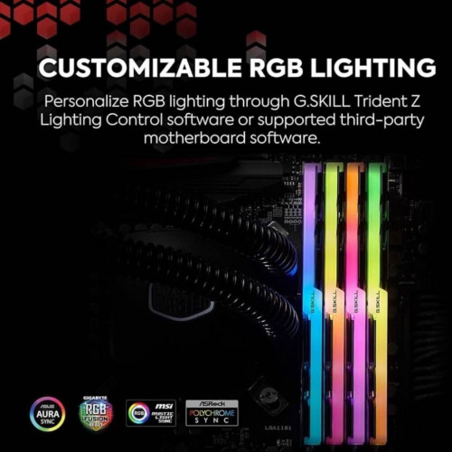 G.Skill Trident Z RGB 32GB KIt DDR4-3600 CL18 (F4-3600C18D-32GTZR)